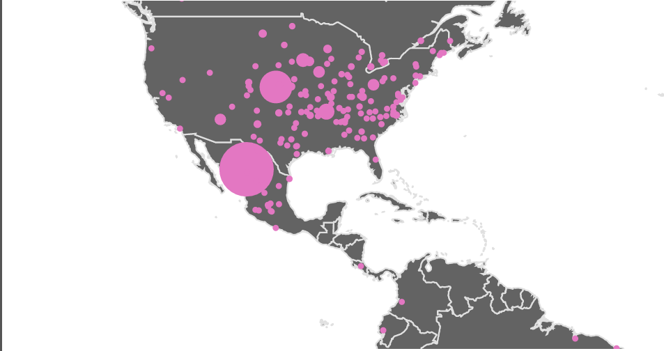 Meteor Strike Map